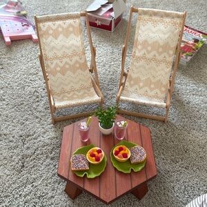 American Girl Kira Camp Set